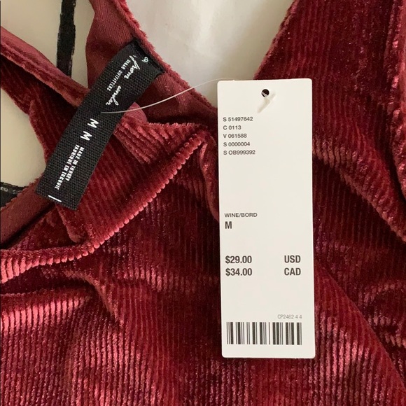 Urban Outfitters Ribbed V-Neck Tank Top - Picture 4 of 4